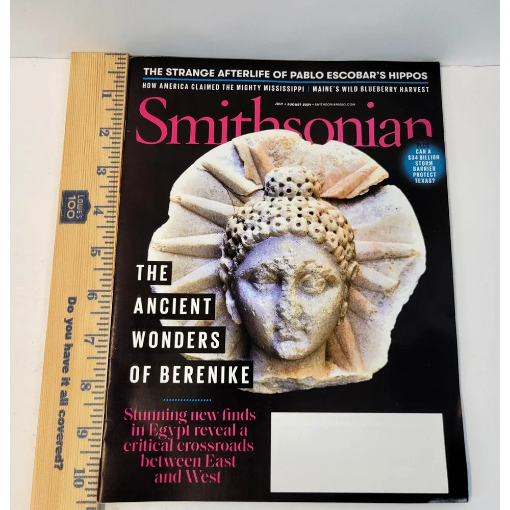 Smithsonian Magazine July August 2024‎ Ancient Wonders Of Berenike Back Issue